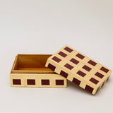 Axel Grid Patterned Box - 2 Sizes