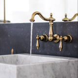 Heritage Wall Mount Bathroom Faucet
