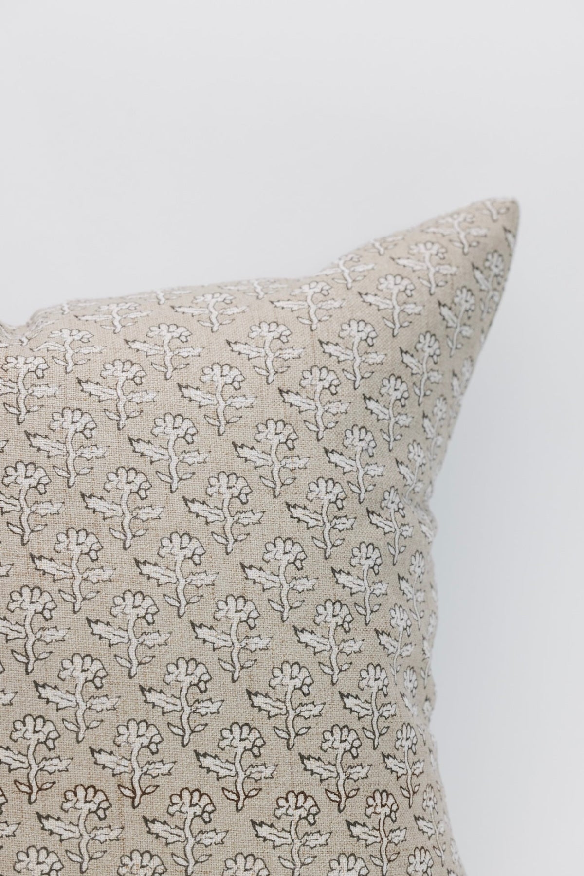 Dreamer Floral Pillow - Soft Sage - 18