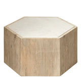 Argan Hexagon Table -  3 Sizes