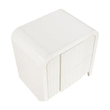 Fluted Nightstand