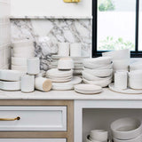 Wallace Nesting Bowls - Matte White - Set of 3