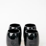 Sable Tumbler - Matte Black/Glossy Black - Set of 4