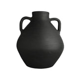 Black Rustic Terracotta Vase