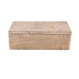 Travertine Rectangle Box