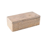 Travertine Rectangle Box