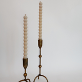 Hammered Iron Taper Candle Holder - 2 Sizes