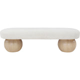 Bowie Boucle Bench