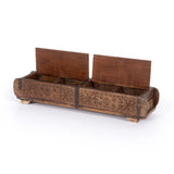 Found Carved Wooden Box