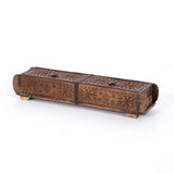 Found Carved Wooden Box
