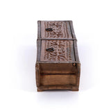 Found Carved Wooden Box
