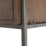 Trey Modular Wall Desk with 1 Bookcase