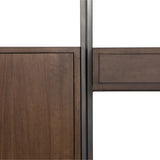 Trey Modular Wall Desk with 1 Bookcase