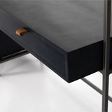 Trey Modular Wall Desk with 1 Bookcase
