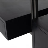 Trey Modular Wall Desk with 1 Bookcase