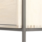 Trey Modular Wall Desk with 1 Bookcase