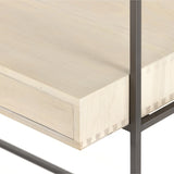 Trey Modular Wall Desk with 1 Bookcase