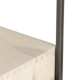 Trey Modular Wall Desk with 1 Bookcase