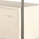 Trey Modular Wall Desk with 1 Bookcase