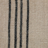 Harden Striped Linen Pillow - Tan - 22"x22"