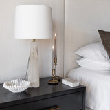 Regina Andrew Quatrefoil Alabaster Table Lamp