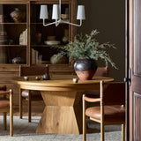 Leif Round Extension Dining Table 60"
