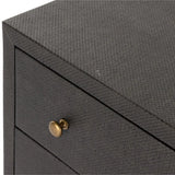 Fiona 6-Drawer Dresser - Black