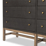 Fiona 6-Drawer Dresser - Black