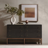 Fiona 6-Drawer Dresser - Black