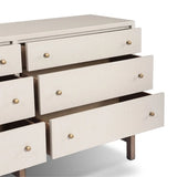 Fiona 6-Drawer Dresser - Ivory