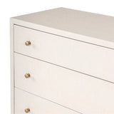 Fiona 6-Drawer Dresser - Ivory
