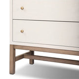 Fiona 6-Drawer Dresser - Ivory