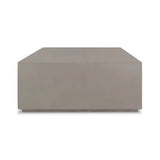 Otero Rectangular Outdoor Coffee Table - Natural Concrete
