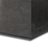 Modern Marble Plinth End Table