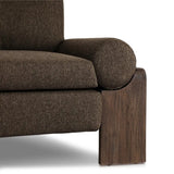 Joette Outdoor Sofa - Brown