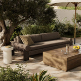 Joette Outdoor Sofa - Brown