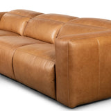 Radley Power Recliner 3-Piece Sectional W/ Chaise - Butterscotch