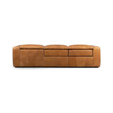 Radley Power Recliner 3-Piece Sectional W/ Chaise - Butterscotch