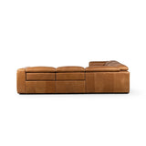 Radley Power Recliner 5-Piece Sectional - Butterscotch