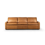 Tillery Power Recliner 3-Piece Sectional - Butterscotch