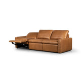 Tillery Power Recliner 3-Piece Sectional - Butterscotch