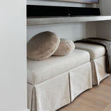 Hamilton Skirted Storage Bench