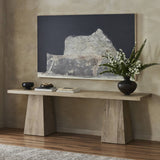 Atlas Console Table - Bleached Alder - 2 Sizes