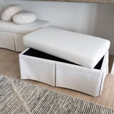 Hamilton Skirted Storage Bench