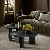 Dakota Nesting Coffee Table Set - Black Marble