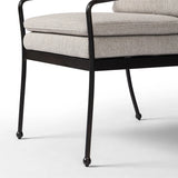 Tally Outdoor Dining Armchair - Ecru