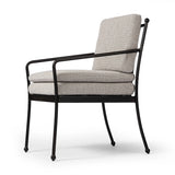 Tally Outdoor Dining Armchair - Ecru