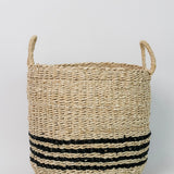 Jillian Striped Basket - 3 Sizes