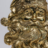 Brass Santa on Stand