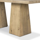 Atlas Console Table - Bleached Alder - 2 Sizes